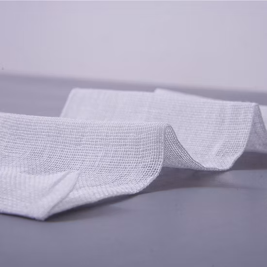 패드로 덮인 부직포 면봉 거즈 부직포 배수 스폰지